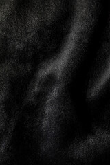 Black velvet fabric with shadows