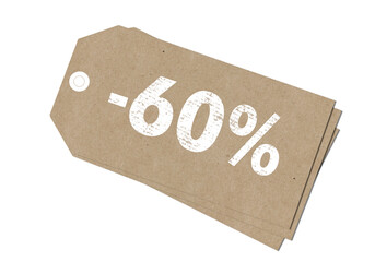 -60% &eacute;tiquette
