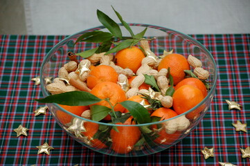 cesto frutta natale mandarini