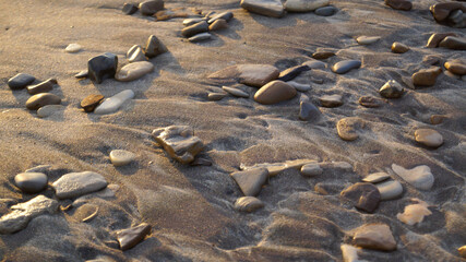 stones on the beach