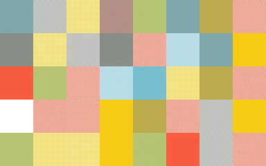 Abstract geometric vector pattern with transition effect