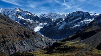 Fototapeta na wymiar Kaunertaler Gletscher, Tirol, Österreich