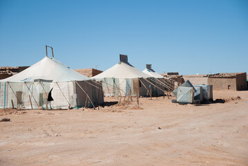 Life in a refugee camp in Tindouf in the Sahara desert