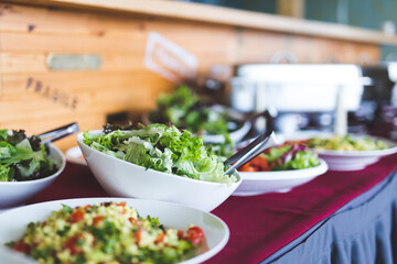 breakfast buffet salad 