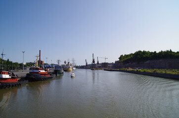 old ships on the Aura River