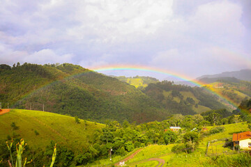 Obraz premium Arco-íris duplo