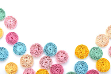Quilling papers background