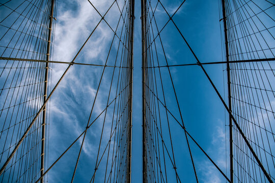 cavi del ponte di brooklin - texture