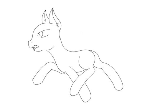 Running pony mannequin OC