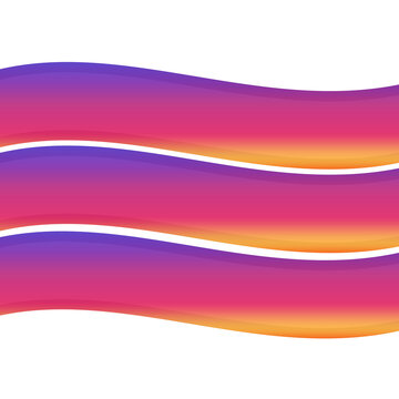 abstract colorful wave background