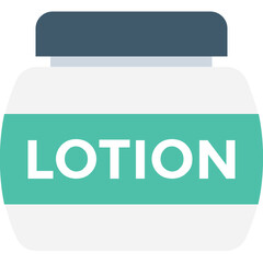
Lotion Flat Vector Icon
