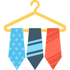 
Necktie Flat Vector Icon
