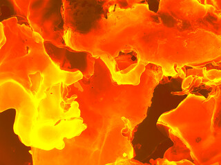 Contemporary Background.  Dreamy Amber Texture.