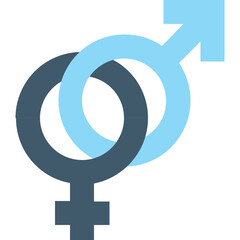 
Gender Symbols Vector Icon
