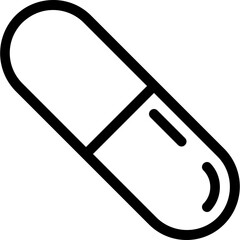 
Supplement Vector Line Icon 
