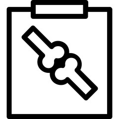 
Report Vector Line Icon
