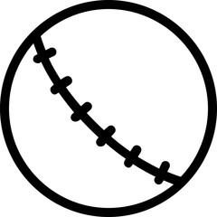 
Ball Vector Line Icon 
