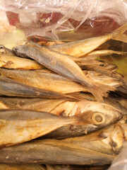 processed fish sold in the Indonesian market