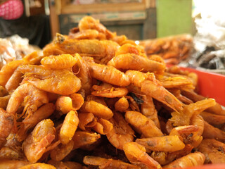 processed fish sold in the Indonesian market