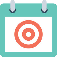 
Target Flat Vector Icon
