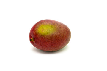 Ripe mango isolated on white background