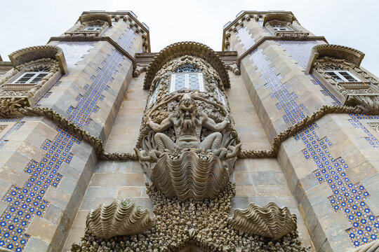 Parque e Pal&aacute;cio Nacional da Pena in Sintra Portugal