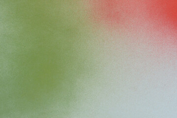 red and green spray paint on blue background