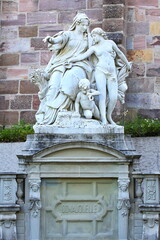 Naklejka premium Donauquelle in Donaueschingen