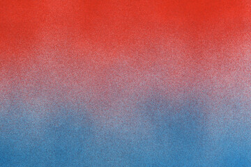 .spray paint gradient from red to blue on a white paper background - Powered by Adobe