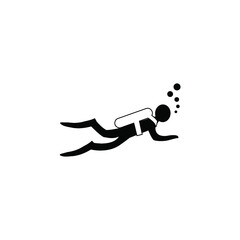 Scubar Diver vector