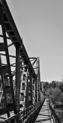 Ponte de ferro em Blumenau