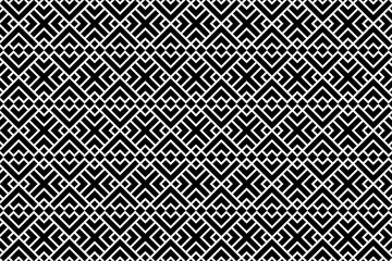 Seamless Pattern Geometric Vector