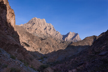 Al Hajar Mountains are the highest mountains in the Arabian Peninsula. Oman . 
