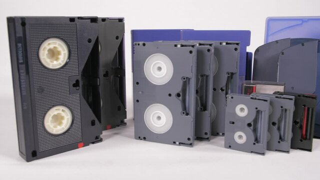 professional broadcast video tapes evolution analog to digital 4k