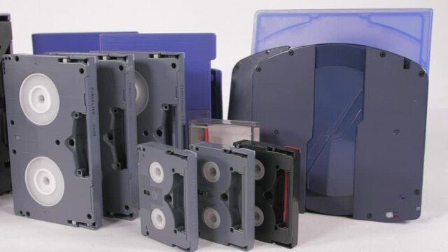 professional broadcast video tapes evolution analog to digital 4k