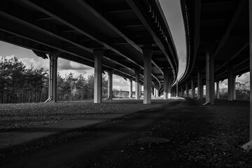 The space under the highway