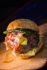 Pica&ntilde;a burger