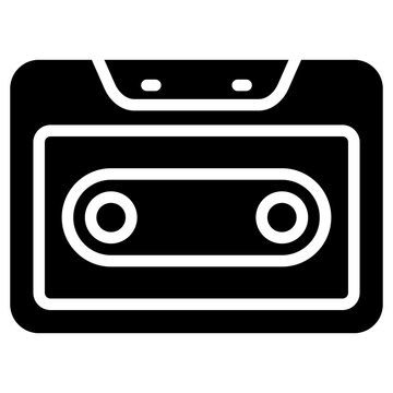 Kassette Musik Instrument Icon