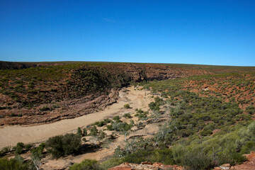 Hiking at Kalbarri National Park, Natures Window, Western Australia