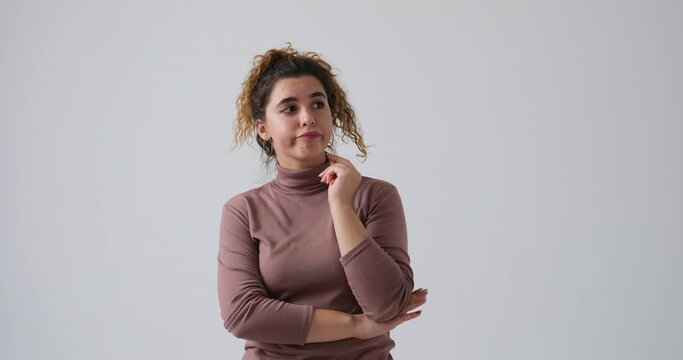 Woman feeling bored and yawning while waiting for someone