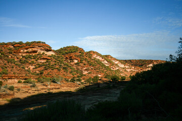 Hiking at Kalbarri National Park, Natures Window, Western Australia