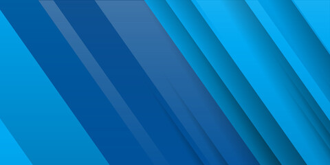 Obraz premium Blue abstract presentation background. Vector illustration design for corporate business presentation, banner, cover, web, flyer, card, poster, game, texture, slide, magazine, and powerpoint. 