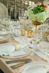Social events reception; Tables decorated for events: Parties, birthdays, weddings, and other events.