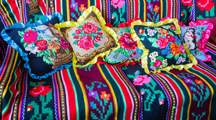 Man-made carpet of western Ukraine