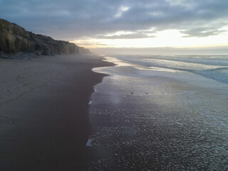 View of Praia d'El Rey, Atlantic Ocean, Portugal