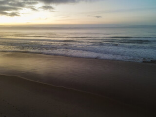 View of Praia d'El Rey, Atlantic Ocean, Portugal