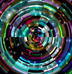 Colorful design, texture with bubbles, abstract background with circles