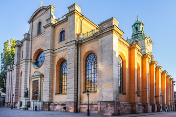 The Great Church (Storkyrkan) or Church of St. Nicholas (Sankt Nikolai Kyrka) - XIII century...