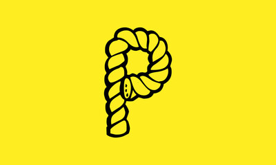 P Rope Logo Design 