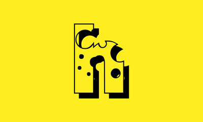h Cheese Logo Design 